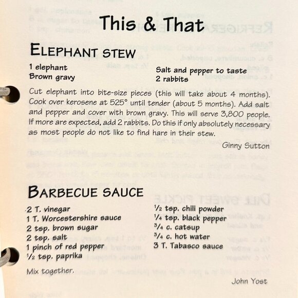 A TASTE OF HEAVEN COOKBOOK Winston-Salem NC. HC. Cookbook - Picture 13 of 14